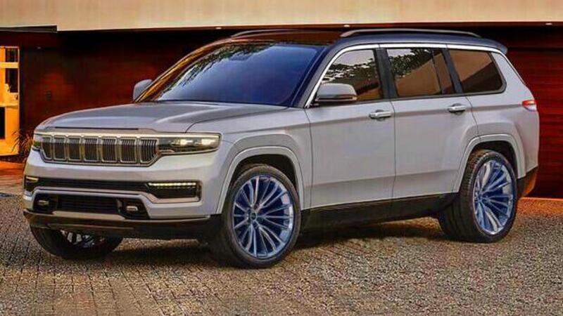 Arriva la nuova ammiraglia Jeep: Grand Cherokee 2021 [7 posti ibrido]