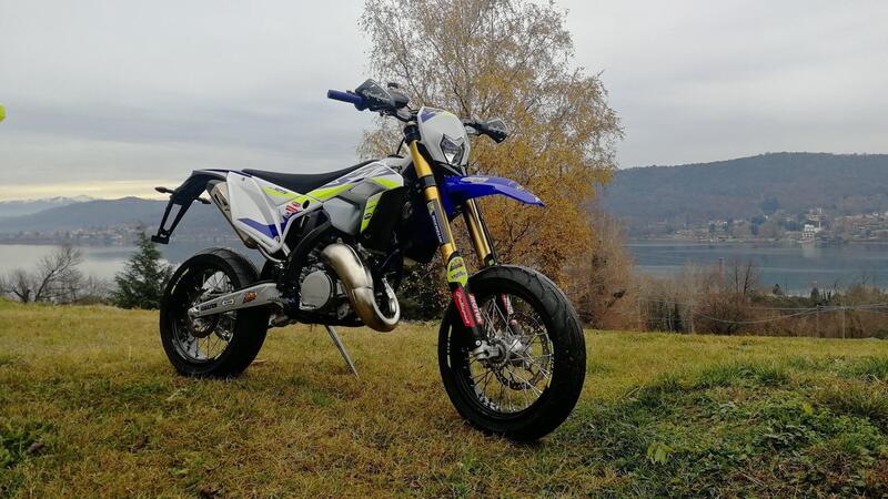 Sherco 125 Supermoto 2t TEST. La moto dei monelli!