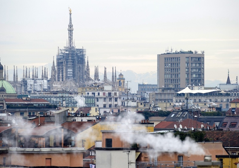 Milano inquinata nonostante il lockdown: polveri sottili oltre al soglia