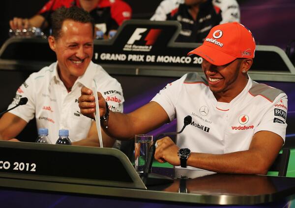 Da campione a campione: Hamilton ricorda Schumacher nel giorno del suo compleanno 