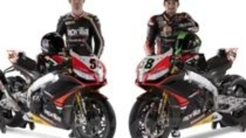 Presentato a Milano il World SBK Aprilia Racing team 2013