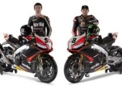 Presentato a Milano il World SBK Aprilia Racing team 2013