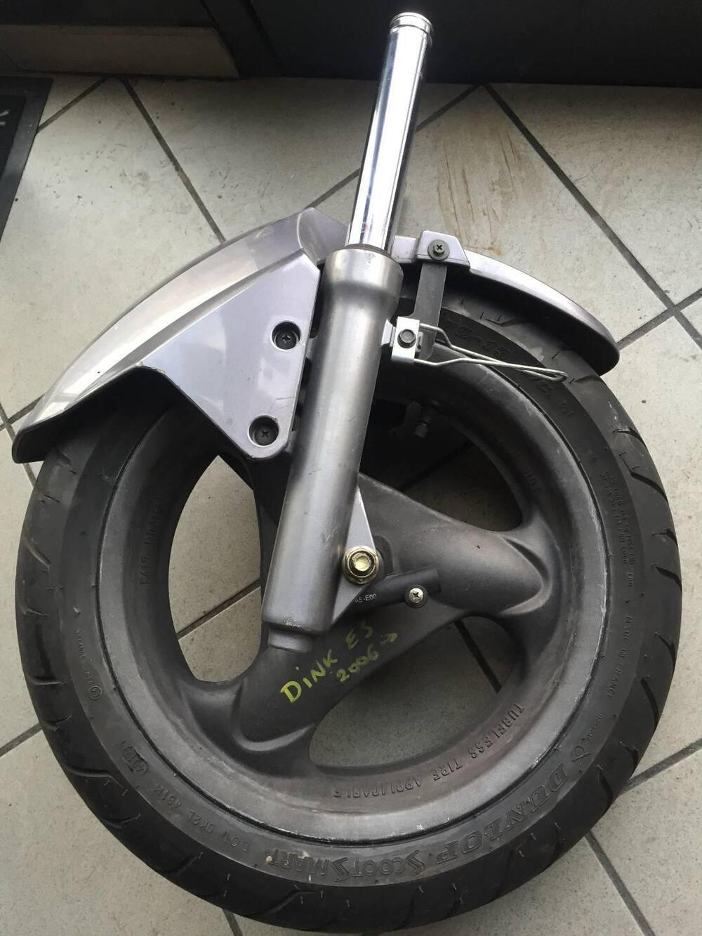 Ruota+ forcella anteriore Kymco Dink