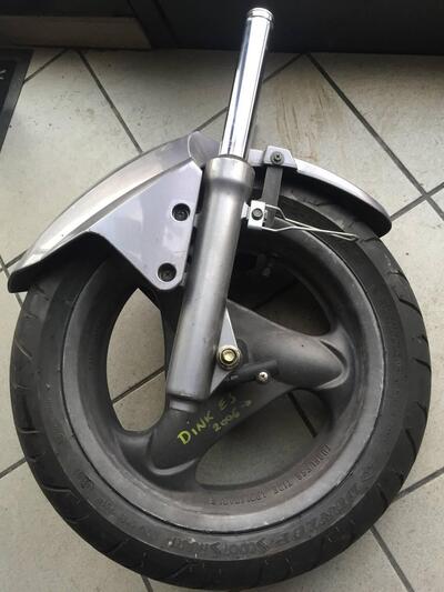 Ruota+ forcella anteriore Kymco Dink
