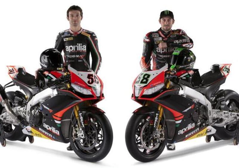 Aprilia punta tutto su Guintoli e Laverty