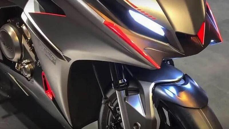 Yamaha F155 Concept. Derivato dalla YZF-R125