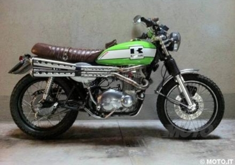 Le Strane di Moto.it: Kawasaki Z400 scrambler