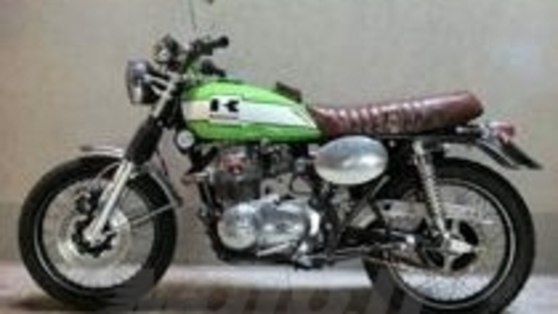 Le Strane di Moto.it: Kawasaki Z400 scrambler