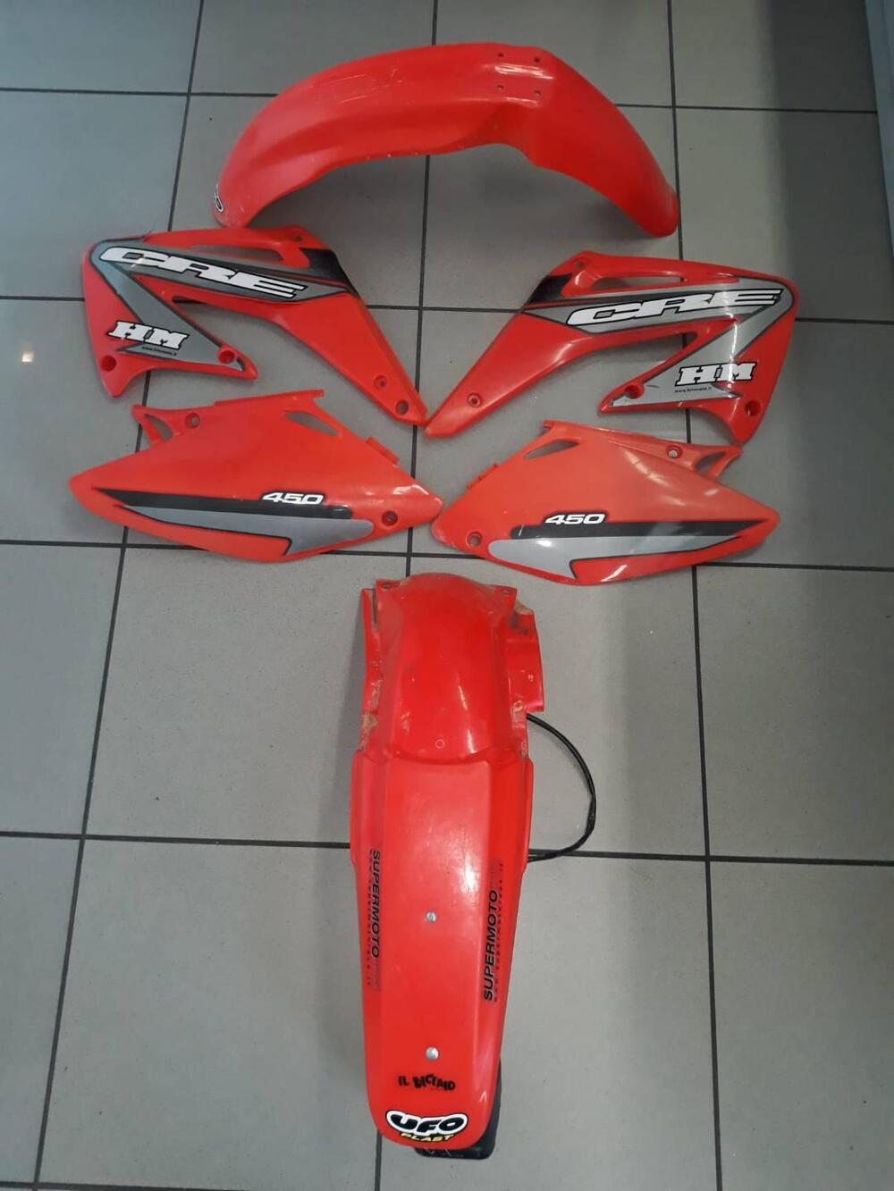 PLASTICHE ORIGINALI HM 450 2003 ENDURO (2)