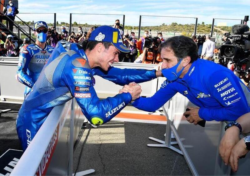 MotoGP. Suzuki e Davide Brivio: un addio (o un arrivederci?) nel segno della gratitudine