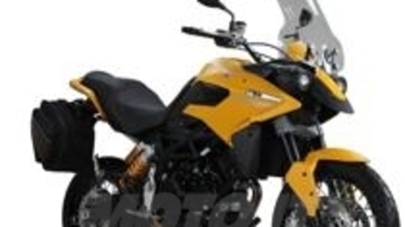 Moto Morini Granpasso 1200 Travel Yellow 