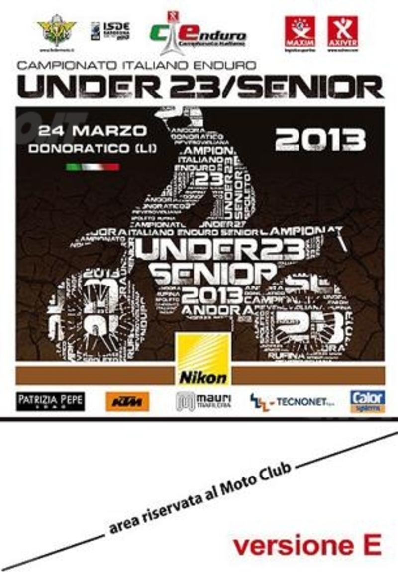 Concorso. Scegli l&rsquo;immagine ufficiale dei Campionati Italiani Enduro 2013