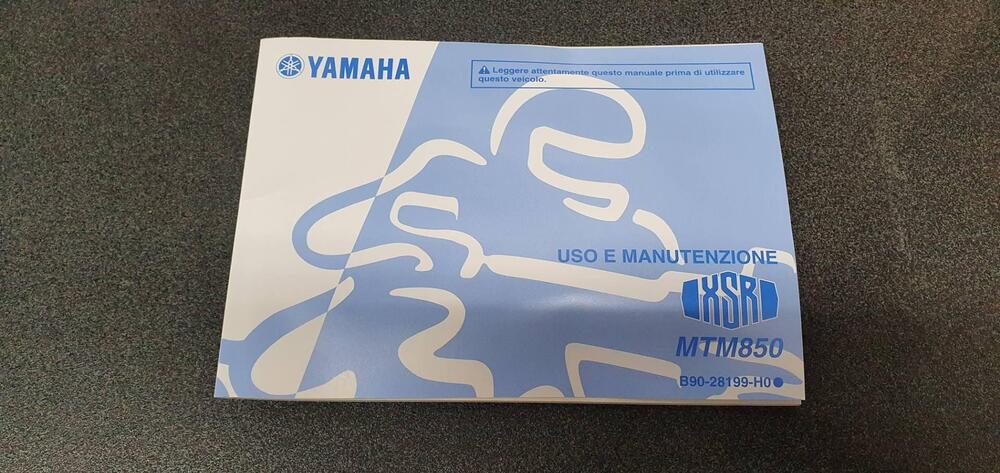 USO E MANUTENZIONE MANUALE YAMAHA XSR 900