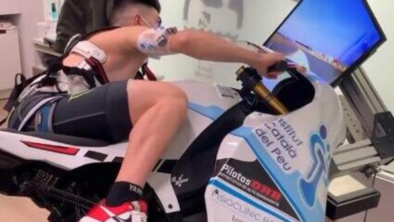 MotoGP. Maverick Vinales: il regalo di compleanno &egrave; un allenamento con un simulatore speciale [VIDEO]