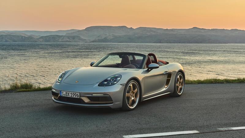 Porsche Boxster 25, chicca da anniversario