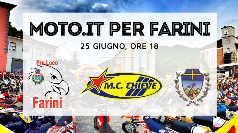 Moto.it per Farini: tutti insieme il 25 giugno!