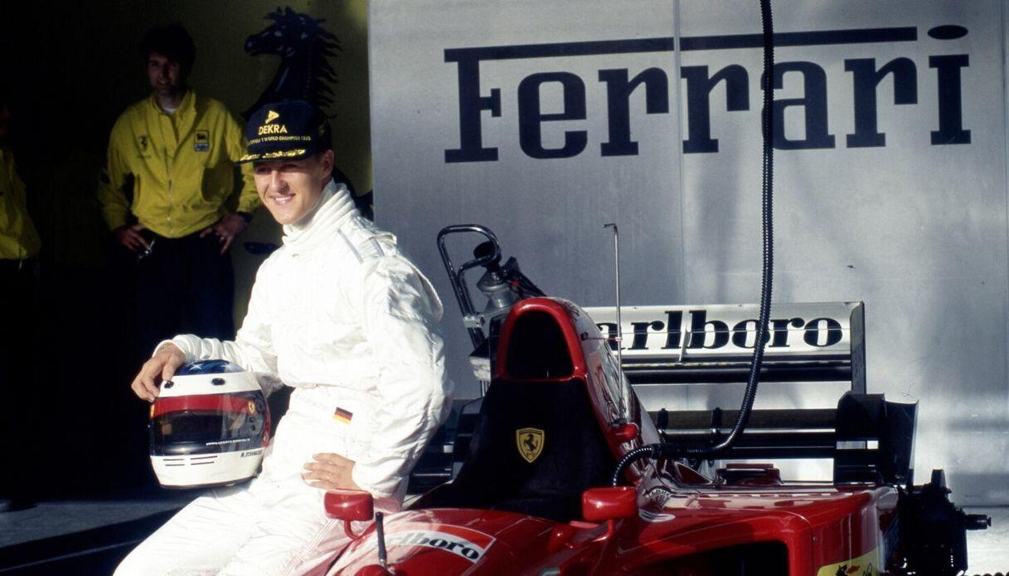 Michael Schumacher Ferrari 412 T2 1995
