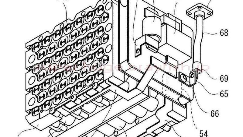 Kawasaki ibrida. Spunta il brevetto della batteria