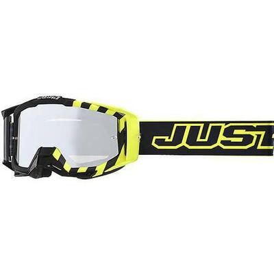 JUST1 GOGGLE IRIS STRIPE YELLOW