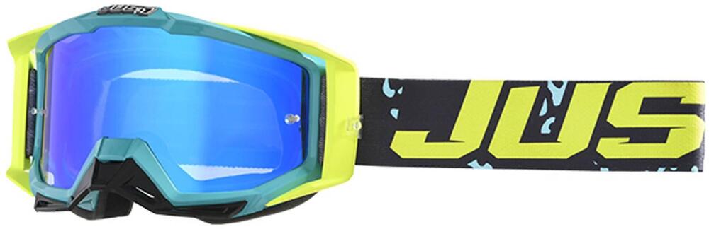 jUST1 GOGGLE IRIS LEOPARD BLUE