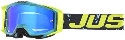 jUST1 GOGGLE IRIS LEOPARD BLUE
