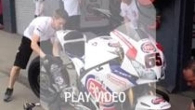 SBK Team Pata Honda: prove pratiche di Pit Stop