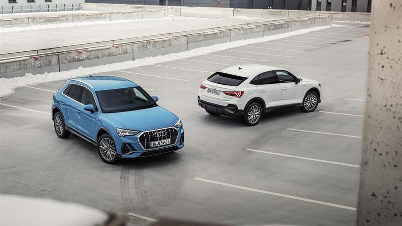 Audi Q3 e Q3 Sportback plug-in hybrid, si parte da 47.900 euro