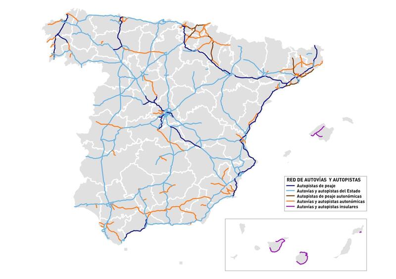 Spagna. Sempre pi&ugrave; autostrade senza pedaggio