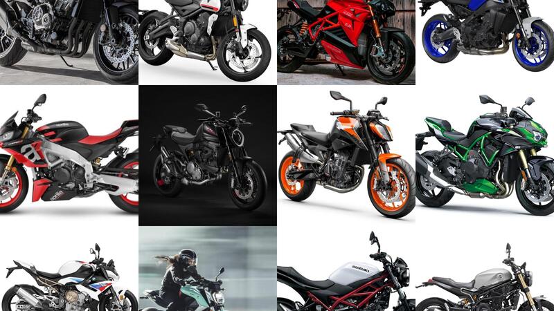 Novit&agrave; moto 2021, le naked: Aprilia Tuono V4, BMW S 1000 R e le altre...