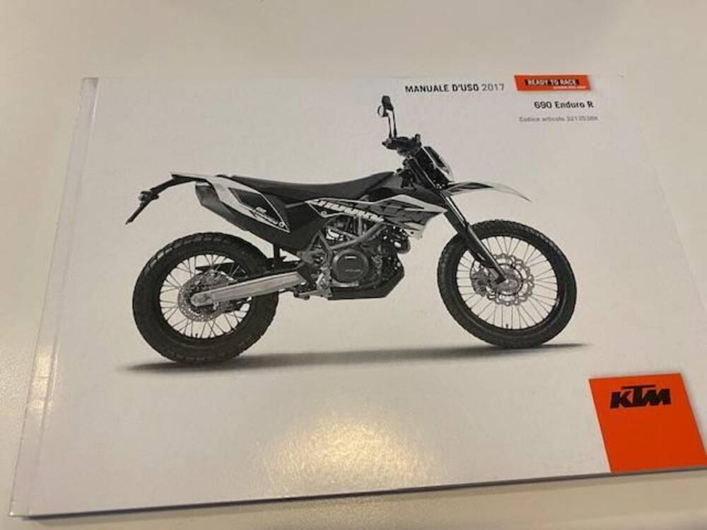 MANUALE D'USO KTM 690 ENDURO R ANNO 2017