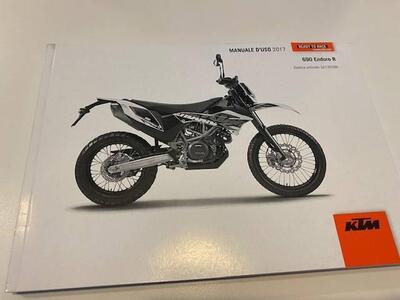MANUALE D'USO KTM 690 ENDURO R ANNO 2017