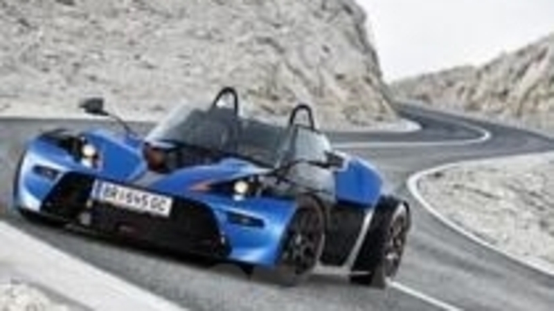 KTM X-Bow GT: il K a 4 ruote ora ha finestrini e parabrezza