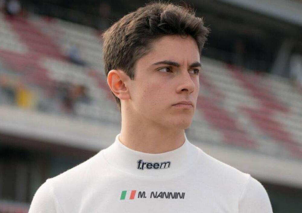 Matteo Nannini, il nipote di Alessandro correr&agrave; sia in F2 che in F3 