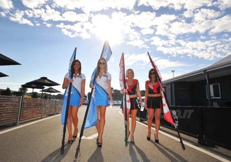 Le ragazze pi&ugrave; belle del GP di Phillip Island