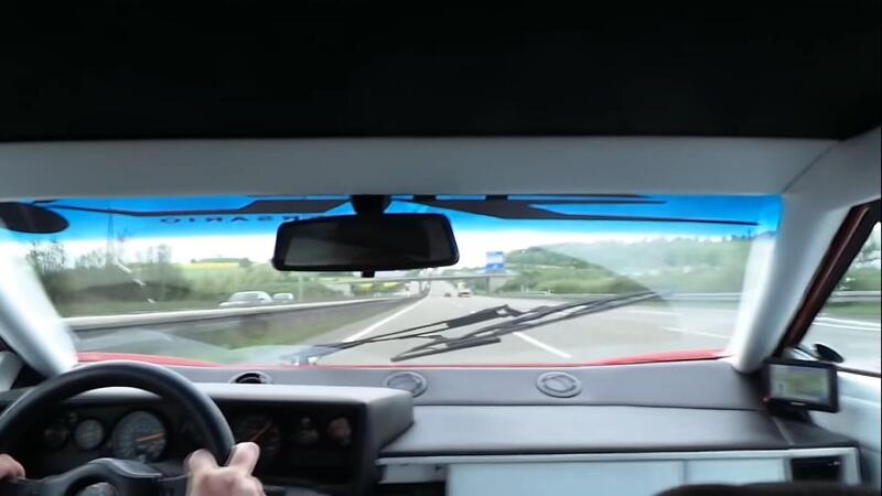 Ecco il sound del V12 di una Lamborghini Countach a 280KM/H [VIDEO]