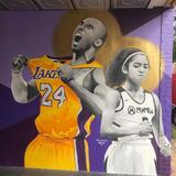 I murales di Los Angeles dedicati a Koby e Gianna