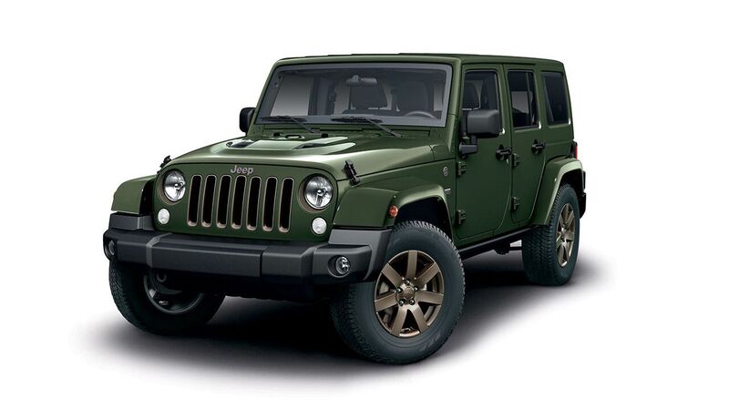 Jeep Wrangler 75th Anniversary, 75 anni in offroad