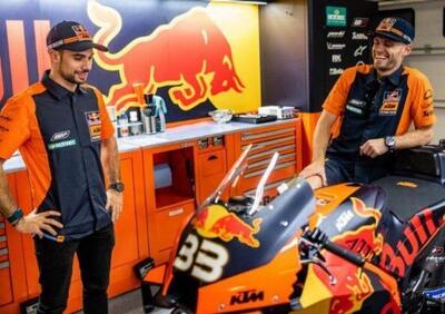 KTM MotoGP: prime foto da compagni di squadra per Brad Binder e Miguel Oliveira