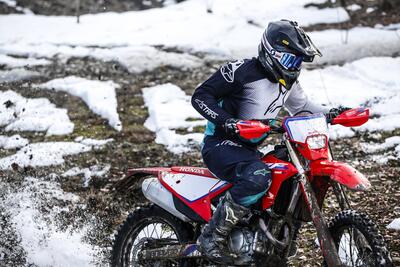 Honda CRF 450RX 2021 TEST: potentissima e con un gran telaio