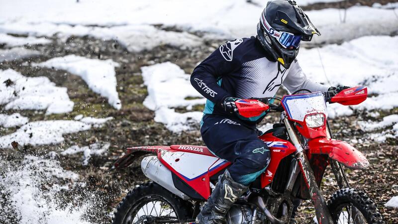 Honda CRF 450RX 2021 TEST: potentissima e con un gran telaio