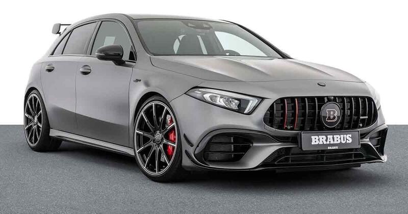 La AMG A45 S passa da Brabus e cambia nome: B45 [Tuning 450CV]