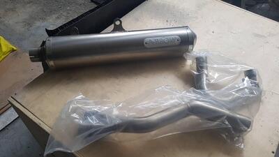 kit scarico titanio Arrow