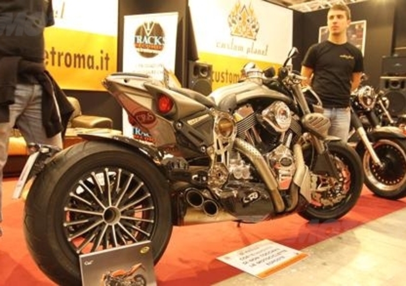 Kromature, l&#039;area Custom a Motodays 2013