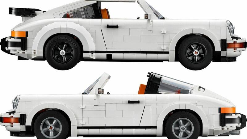 Lego Porsche 911 Turbo e 911 Targa, ecco le icone anni Settanta e Ottanta a mattoncini