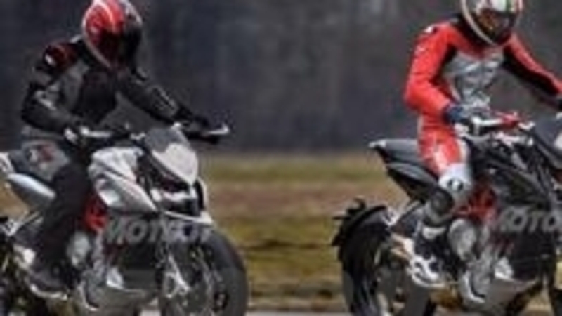 MV Agusta Rivale 800: le prime foto su strada!