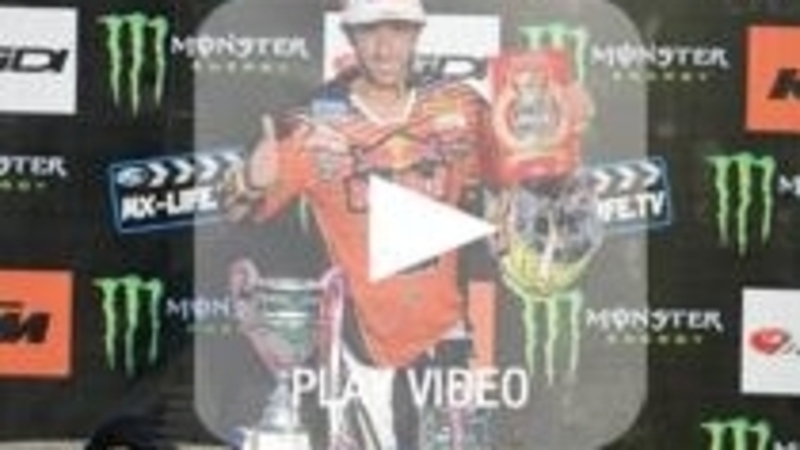 Tony Cairoli, GP della Thailandia: &quot;Ho ripreso la tabella rossa&quot;