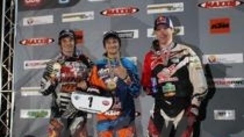 Superenduro, Tours: quarto titolo per Blazusiak