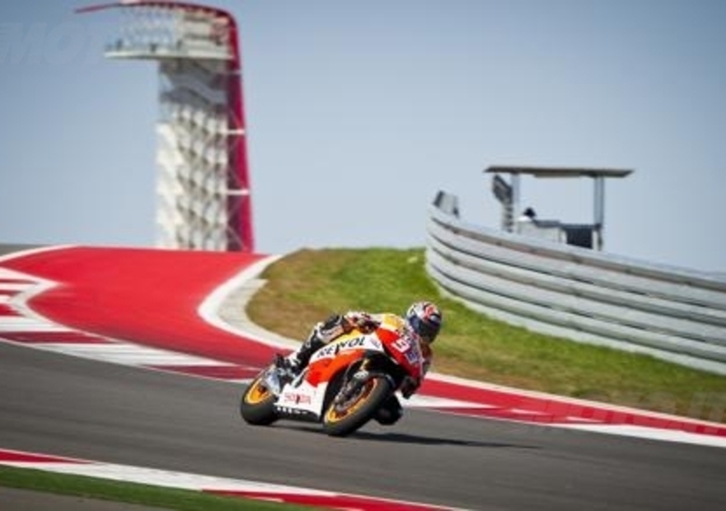 MotoGP: test Austin, prima giornata