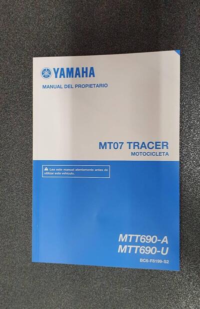 USO E MANUTENZIONE MANUALE YAMAHA MT07 TRACER 700