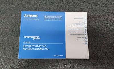 USO E MANUTENZIONE MANUALE YAMAHA TRACER 700